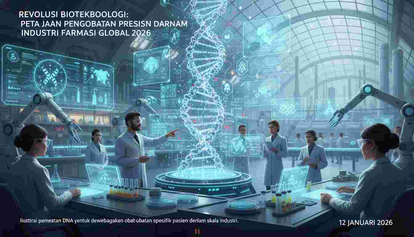 Revolusi Bioteknologi: Peta Jalan Pengobatan Presisi dalam Industri Farmasi Global 2026